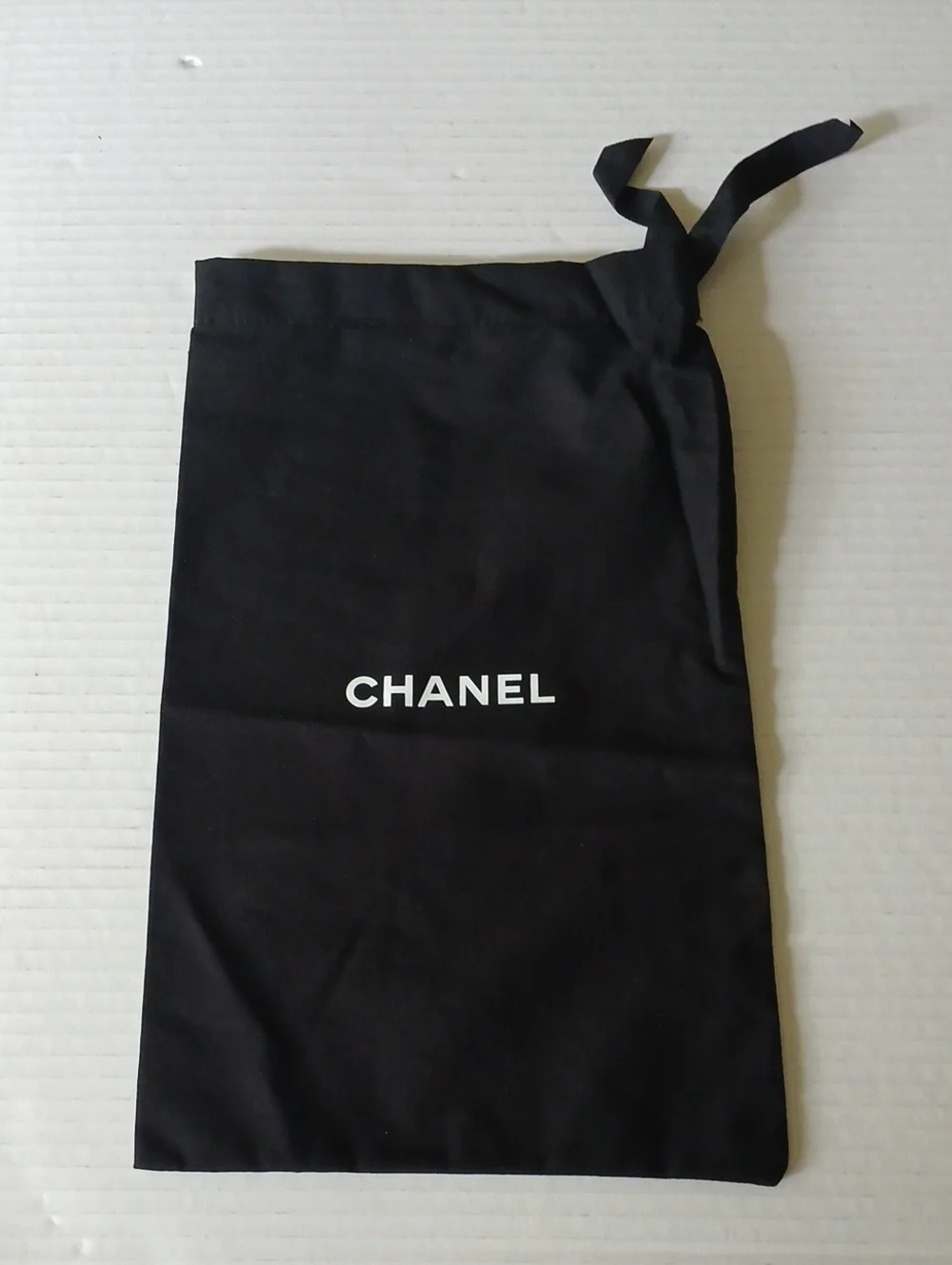 Chanel Dust Bag Drawstring Storage Dust Bag Black